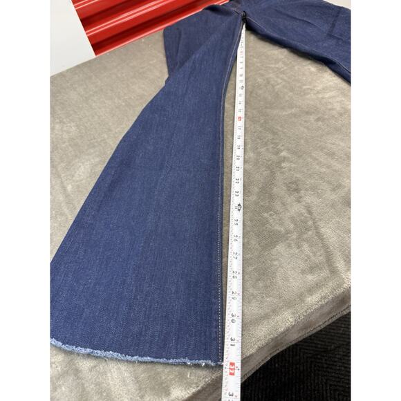 Frank & Eileen Flannigan Flare Jeans Dark Wash Cotton Blend Size 30 Flared Leg - Picture 11 of 14